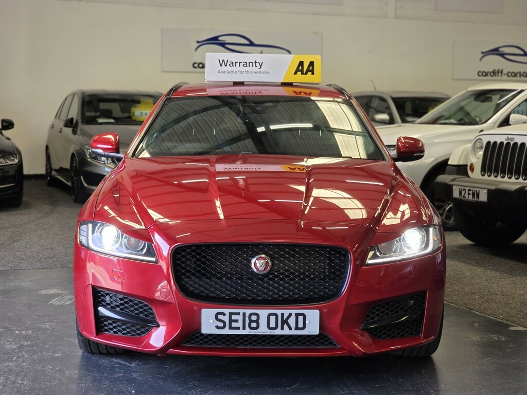 Jaguar XF Estate 2.0 D R-sport 201818 SE18OKD Red #6