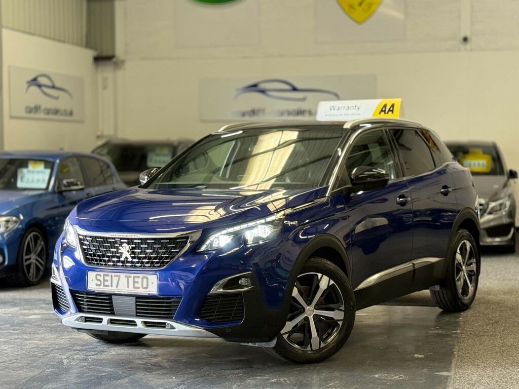 Peugeot 3008 Suv 2.0 Bluehdi Gt Line 201717 SE17TEO Blue #4