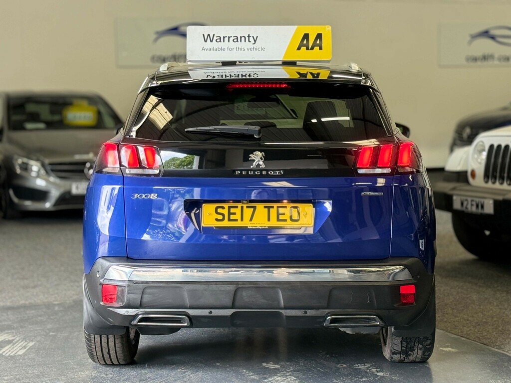 Peugeot 3008 Suv 2.0 Bluehdi Gt Line 201717 SE17TEO Blue #6