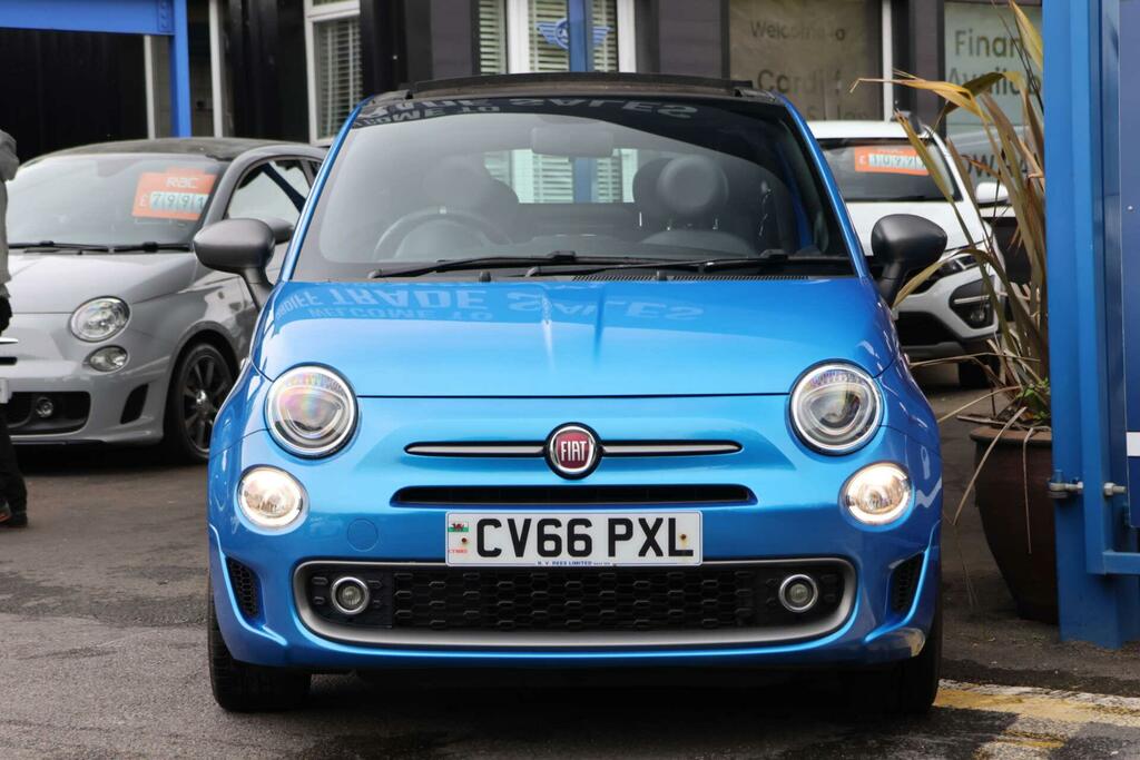 Fiat 500C 1.2 S Euro 6 Ss CV66PXL Blue #3