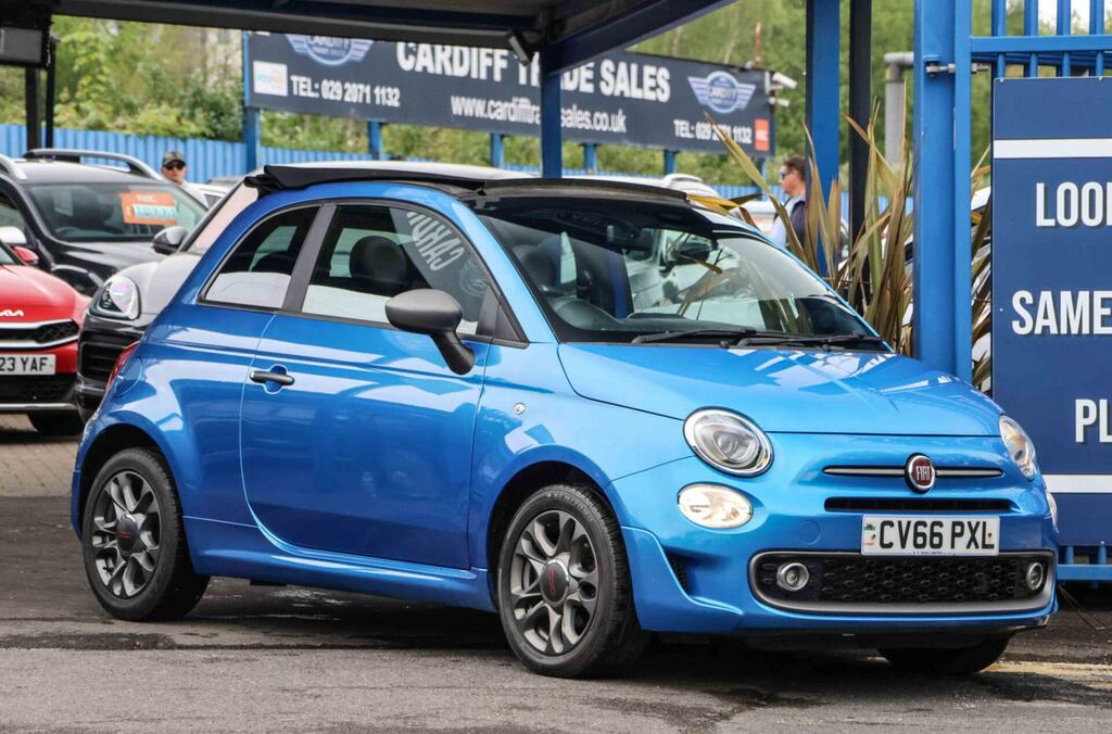 Fiat 500C 1.2 S Euro 6 Ss CV66PXL Blue #2