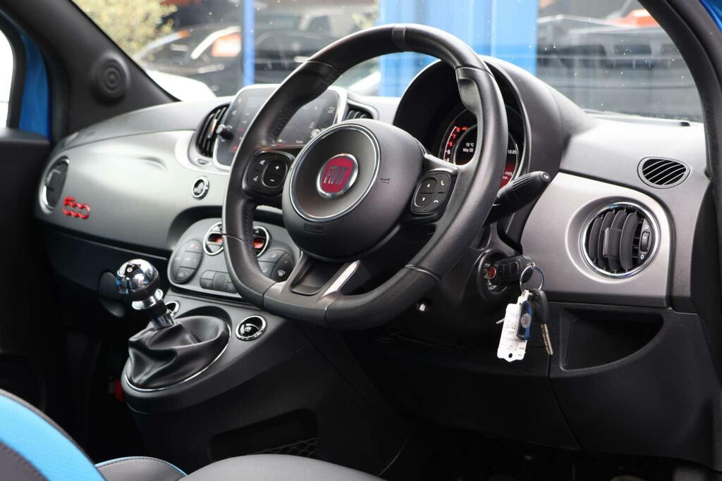 Fiat 500C 1.2 S Euro 6 Ss CV66PXL Blue #4