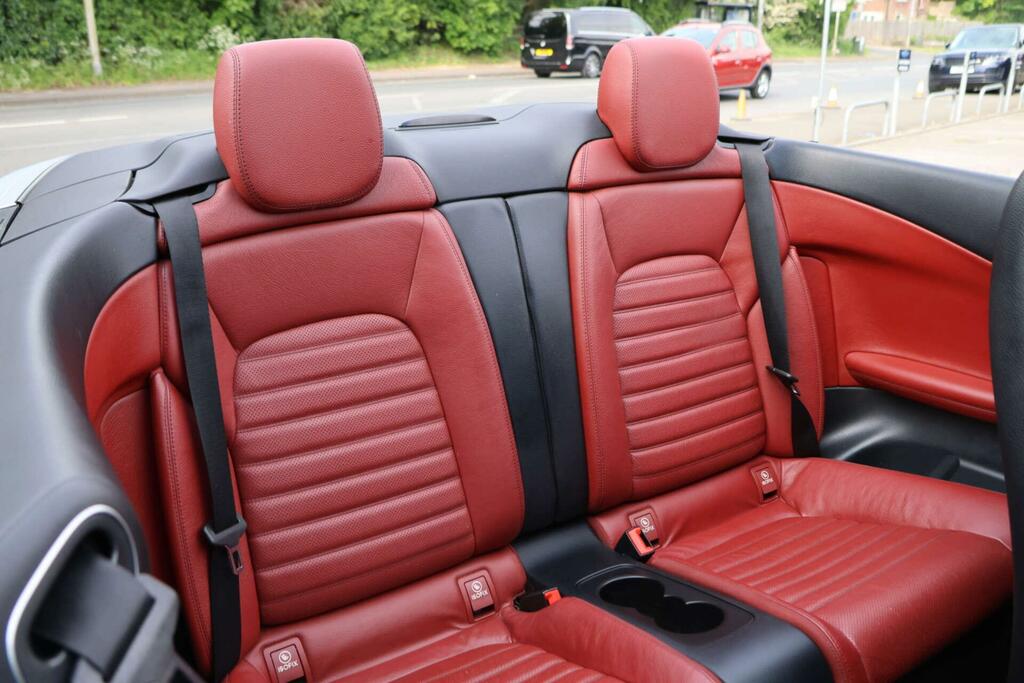 Mercedes-Benz C Class 2.1 C220d Amg Line Cabriolet G-tronic 4Matic Euro CY66LDU Black #6