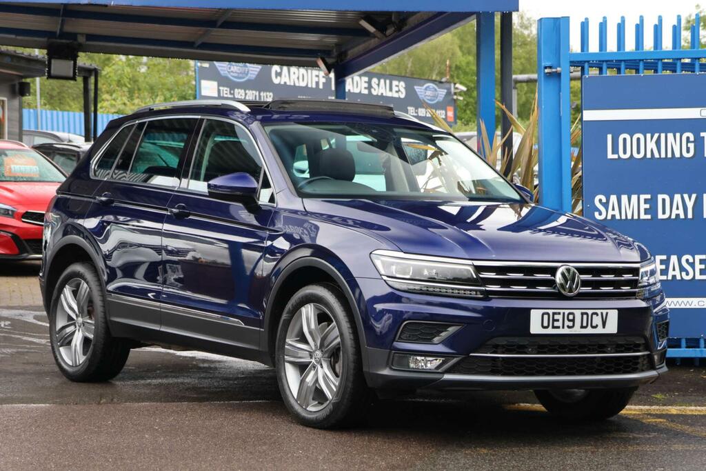 Volkswagen Tiguan 2.0 Tdi Sel Dsg 4Motion Euro 6 Ss OE19DCV Blue #2
