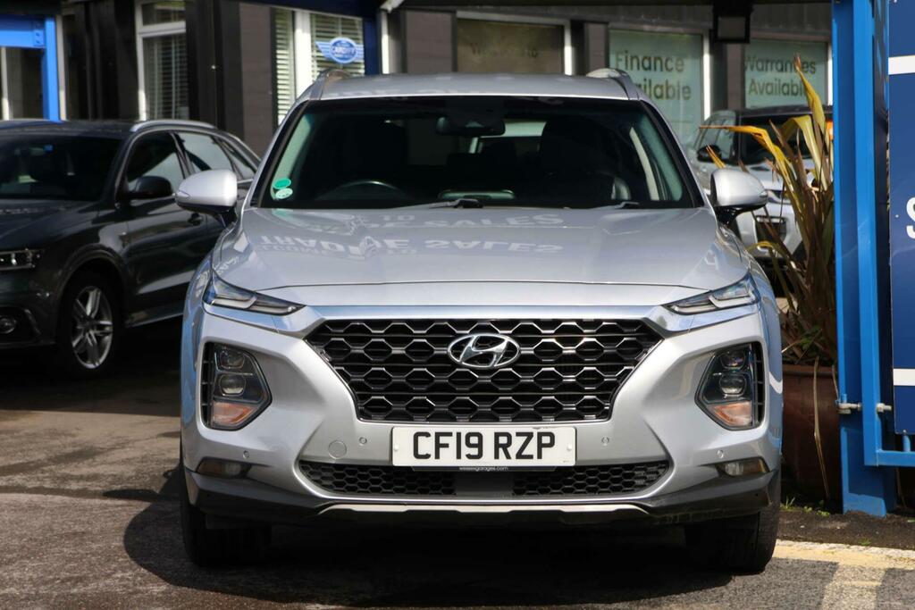 Hyundai Santa Fe 2.2 Crdi Premium Euro 6 Ss 7 Seat CF19RZP Silver #3