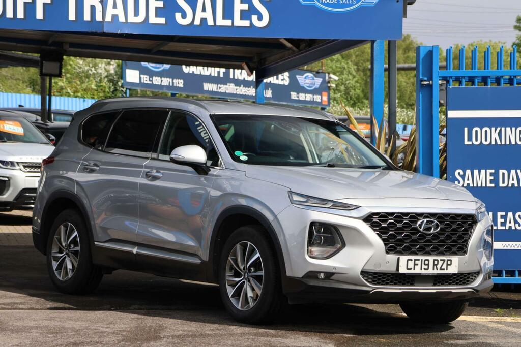 Hyundai Santa Fe 2.2 Crdi Premium Euro 6 Ss 7 Seat CF19RZP Silver #2