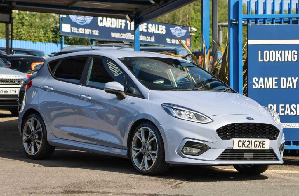 Ford Fiesta 1.0T Ecoboost St-line X Edition Dct Euro 6 Ss 5 CK21GXE Blue #2