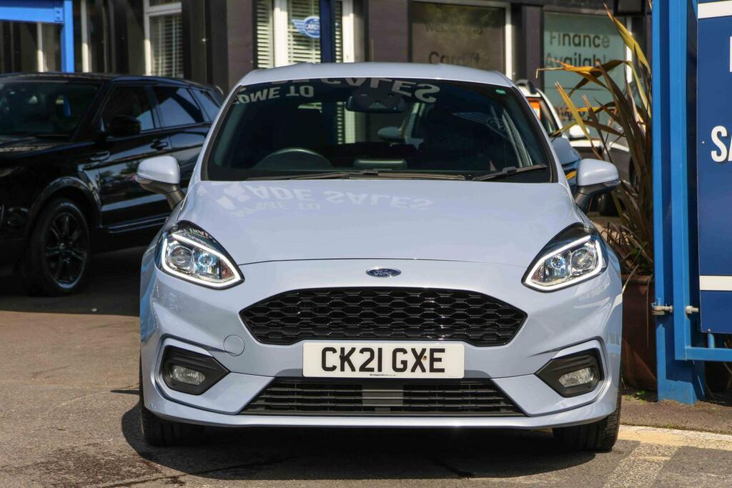 Ford Fiesta 1.0T Ecoboost St-line X Edition Dct Euro 6 Ss 5 CK21GXE Blue #3