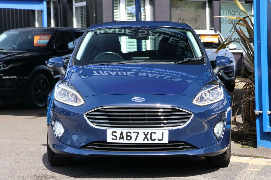 Ford Fiesta 1.0T Ecoboost Zetec Euro 6 Ss SA67XCJ Blue #3