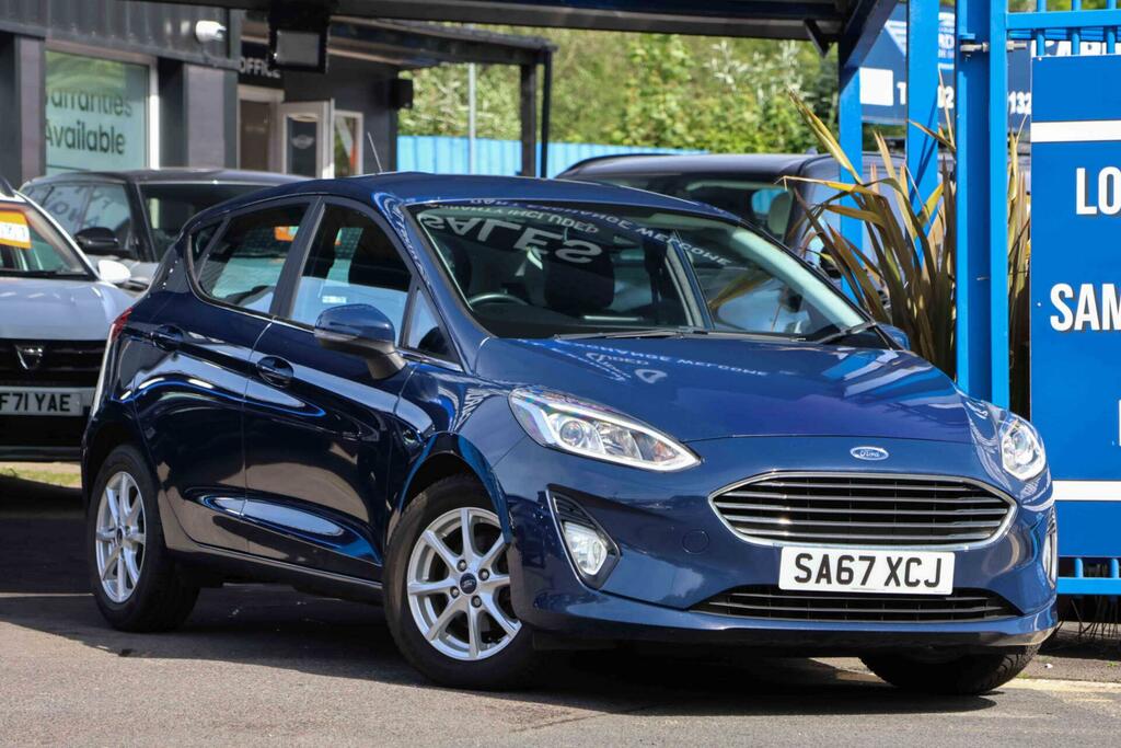 Ford Fiesta 1.0T Ecoboost Zetec Euro 6 Ss Blue