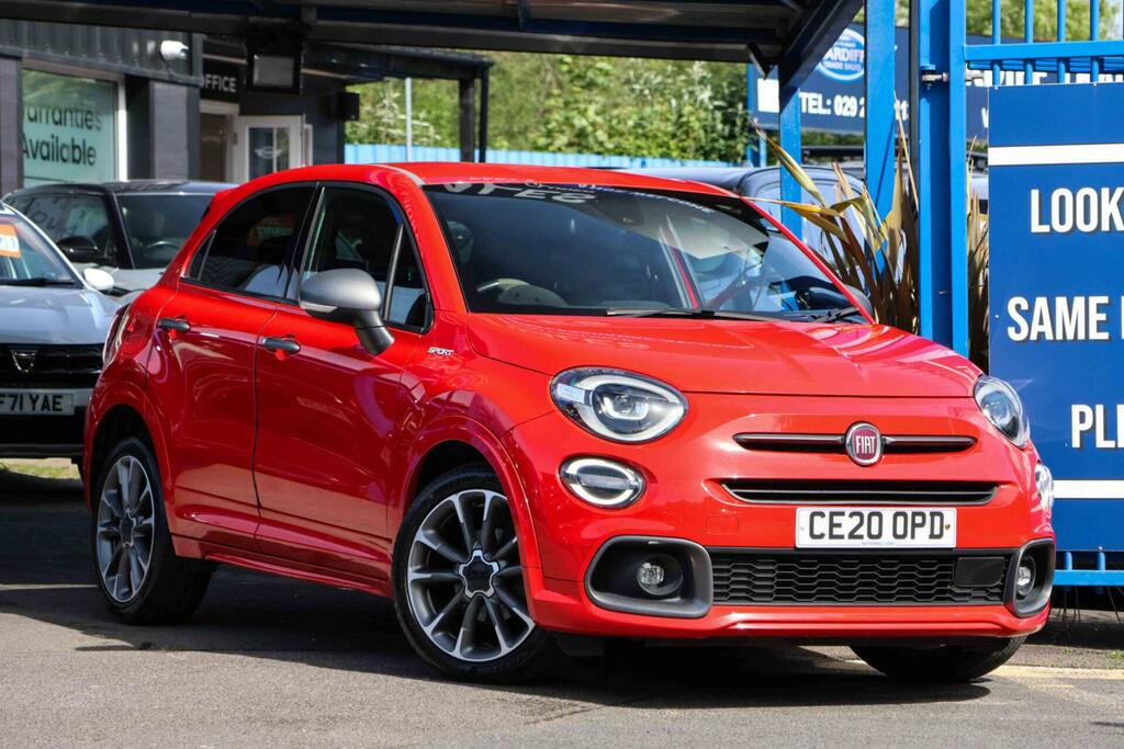 Fiat 500X 1.0 Firefly Turbo Sport Euro 6 Ss Red
