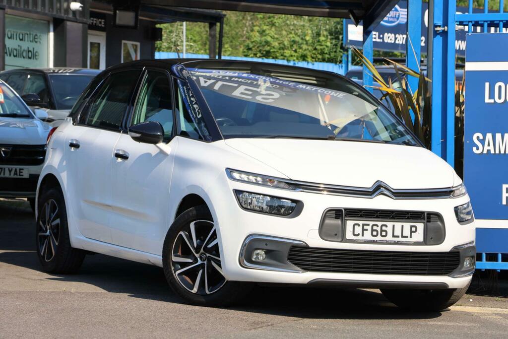 Citroen C4 Picasso 1.6 Bluehdi Feel Eat6 Euro 6 Ss White