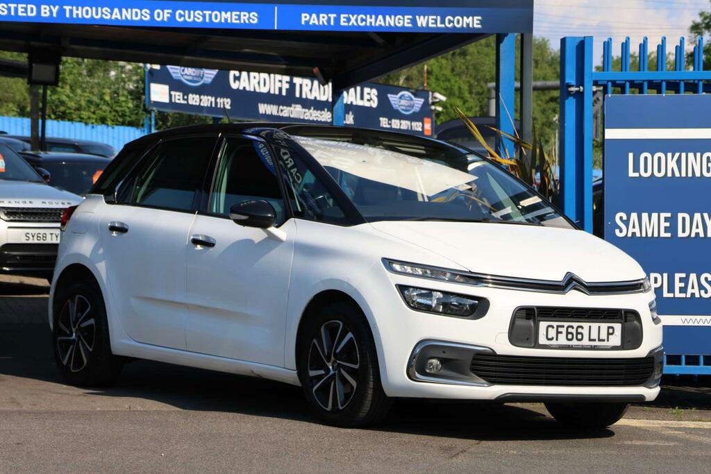 Citroen C4 Picasso 1.6 Bluehdi Feel Eat6 Euro 6 Ss White #2