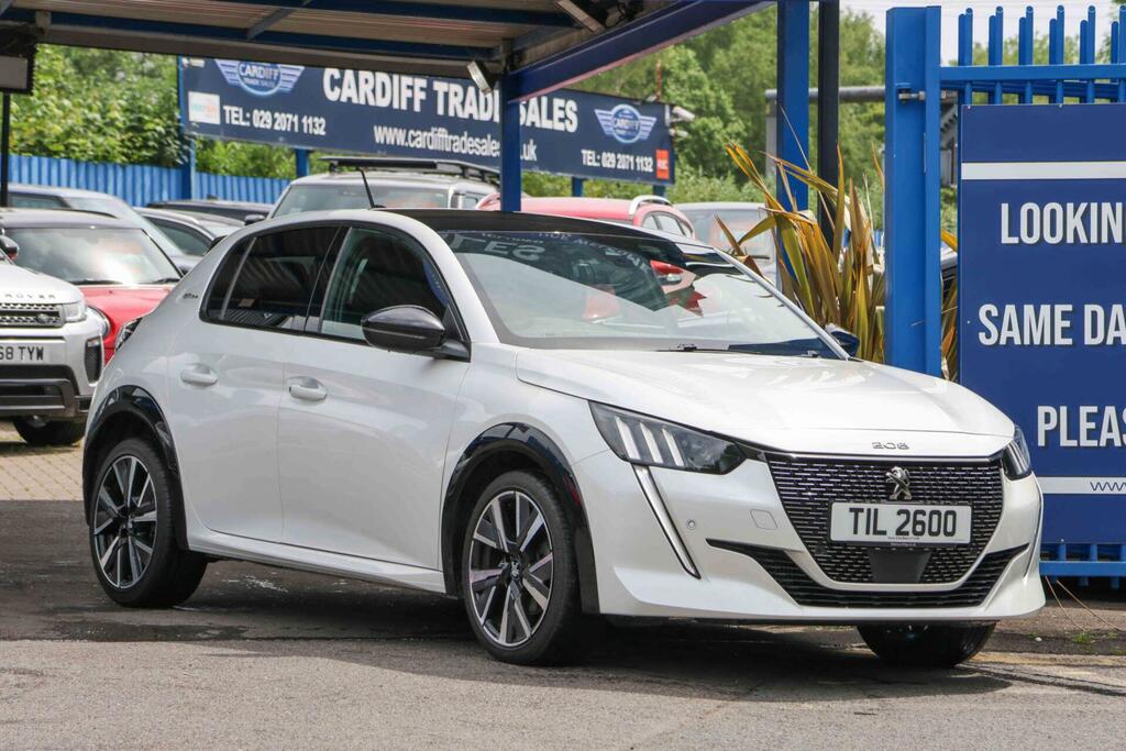 Peugeot 208 1.2 Puretech Gt Line Euro 6 Ss TIL2600 White #2