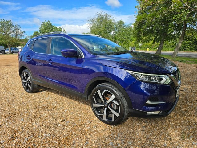 Nissan Qashqai Dig-t Tekna Suv LP69KPA Blue #3