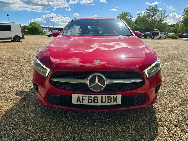 Mercedes-Benz A Class A180d Sport Executive Hatchback AF68UBM Red #2