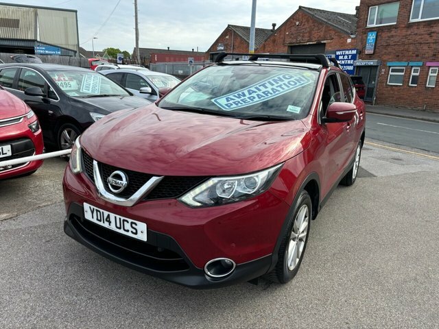 Nissan Qashqai Dci Acenta Premium YD14UCS Red #3