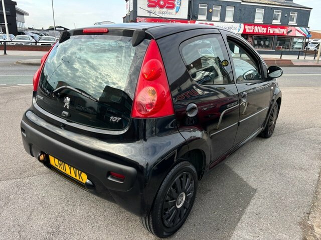 Peugeot 107 Hatchback LR11YVK Black #5