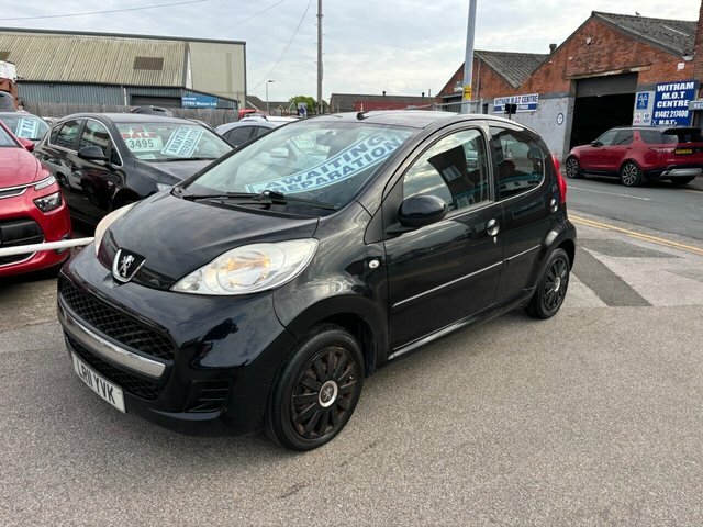 Peugeot 107 Hatchback LR11YVK Black #2