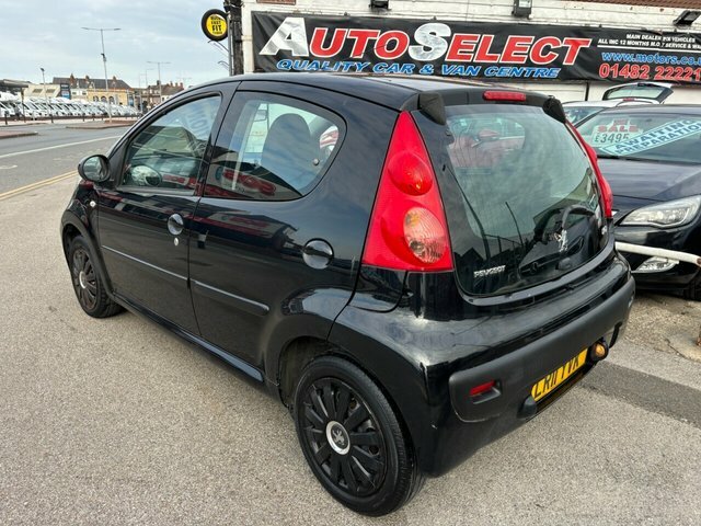 Peugeot 107 Hatchback LR11YVK Black #4