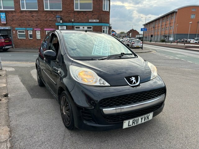 Peugeot 107 Hatchback LR11YVK Black #3