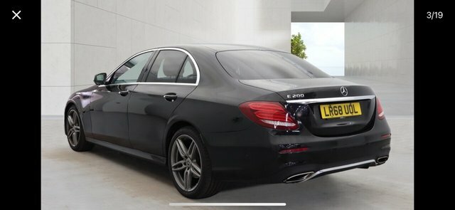 Mercedes-Benz E Class E 200 Amg Line LR68UOL Black #2