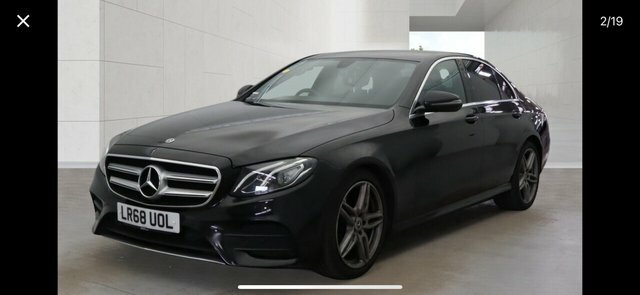 Mercedes-Benz E Class E 200 Amg Line Black