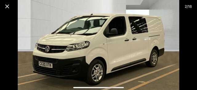 Vauxhall Vivaro Mpv White