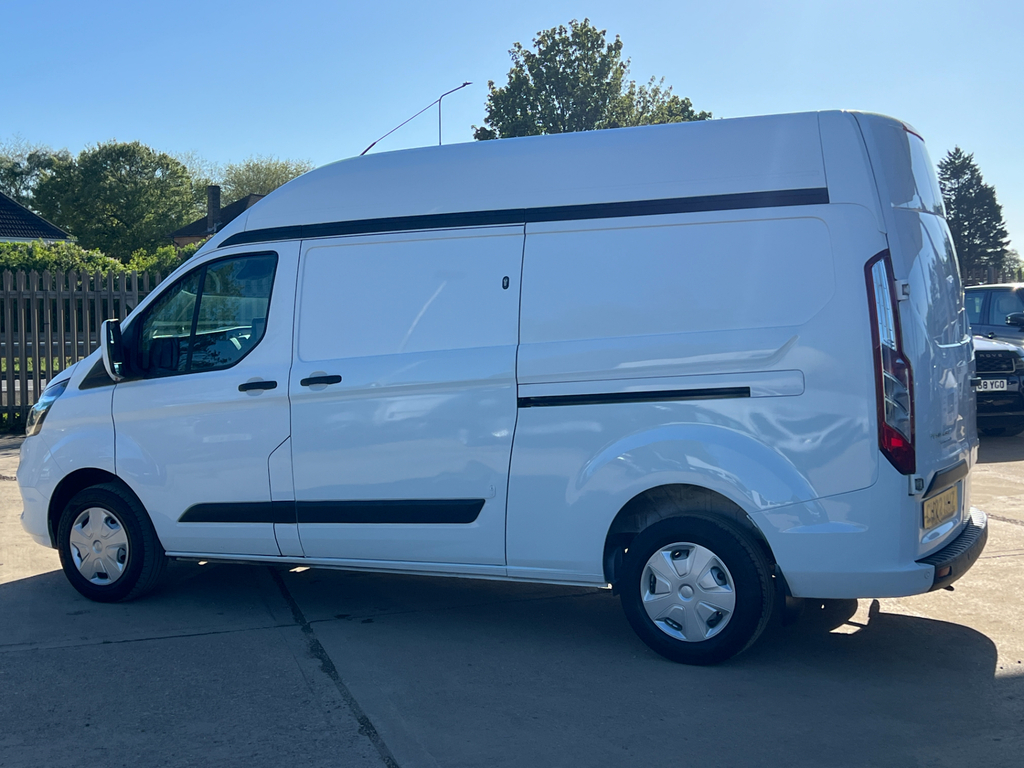 Ford Transit Custom 2.0 300 Ecoblue Trend Panel Van CU22HUZ White #4