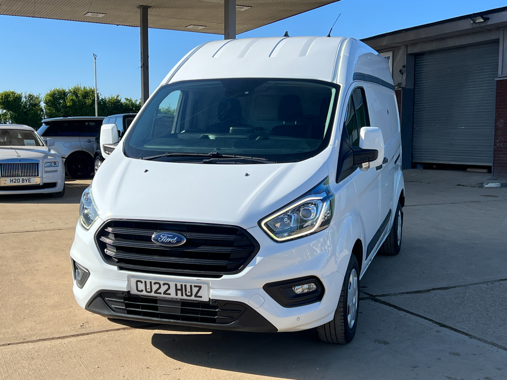 Ford Transit Custom 2.0 300 Ecoblue Trend Panel Van CU22HUZ White #6