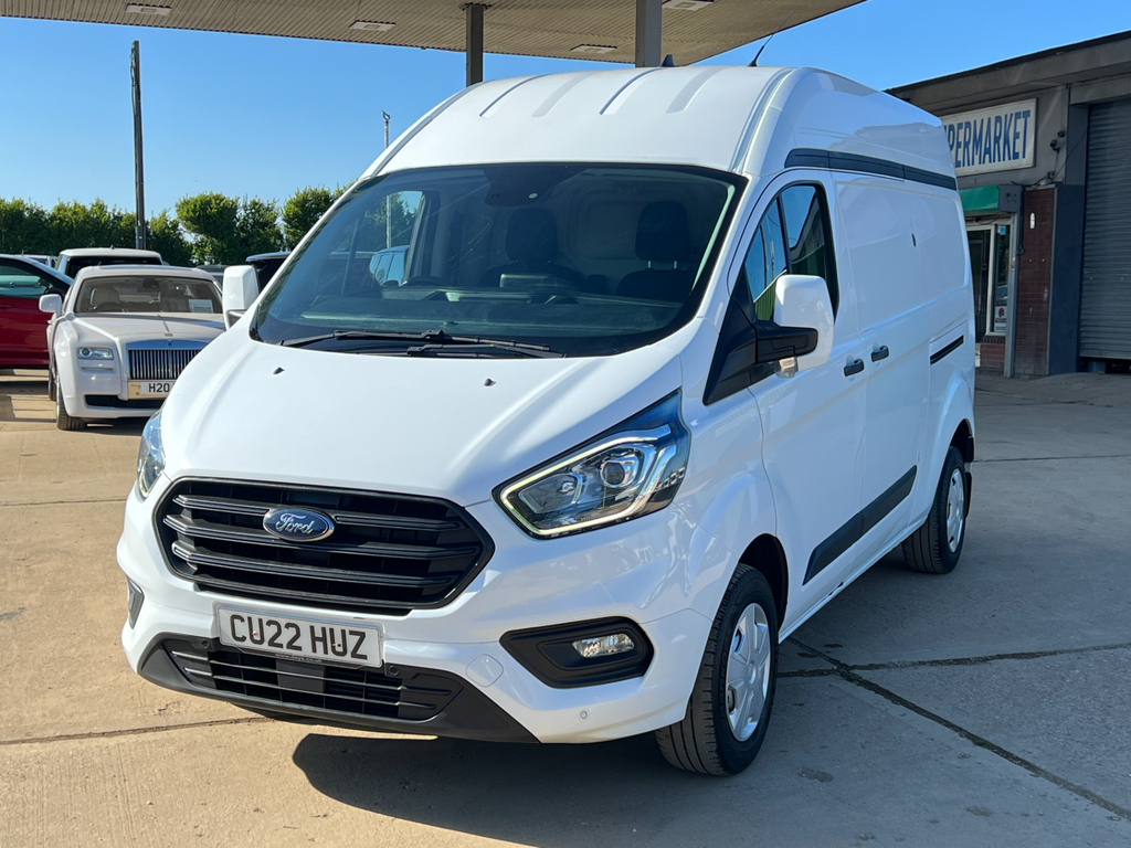 Ford Transit Custom 2.0 300 Ecoblue Trend Panel Van CU22HUZ White #5
