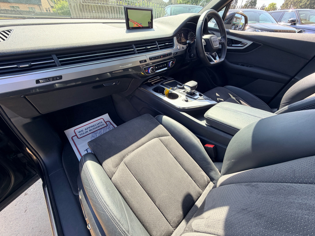 Audi Q7 3.0 Tdi V6 S Line Suv Tiptronic Quattro YT16LUH Black #3