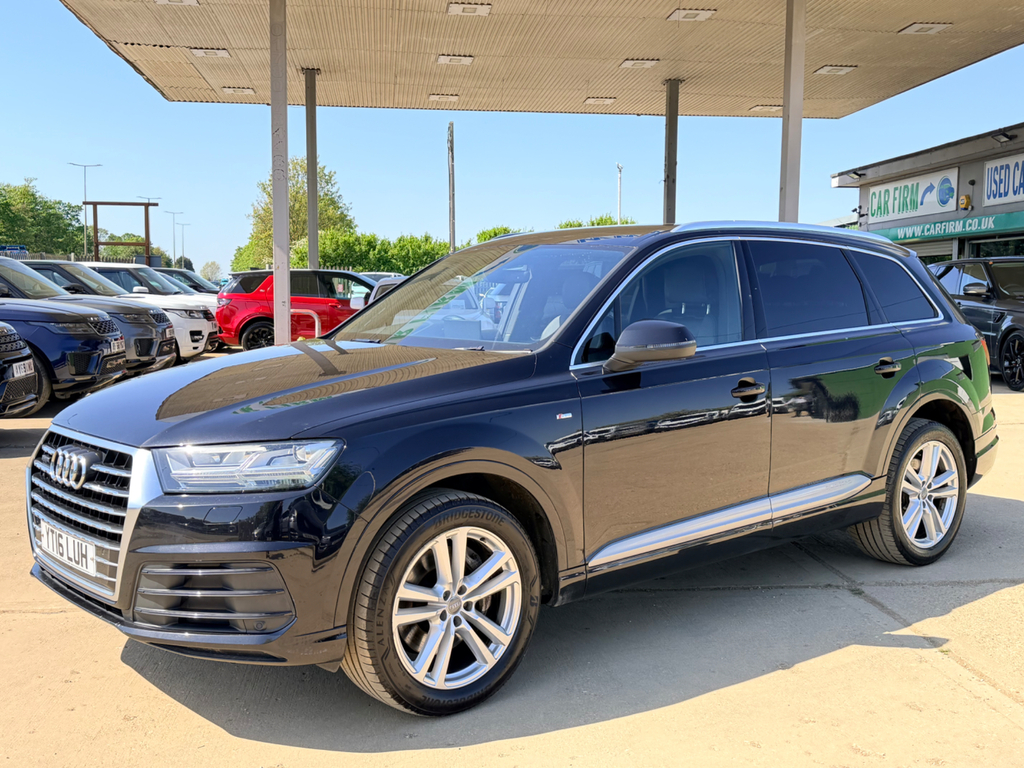 Audi Q7 3.0 Tdi V6 S Line Suv Tiptronic Quattro YT16LUH Black #5