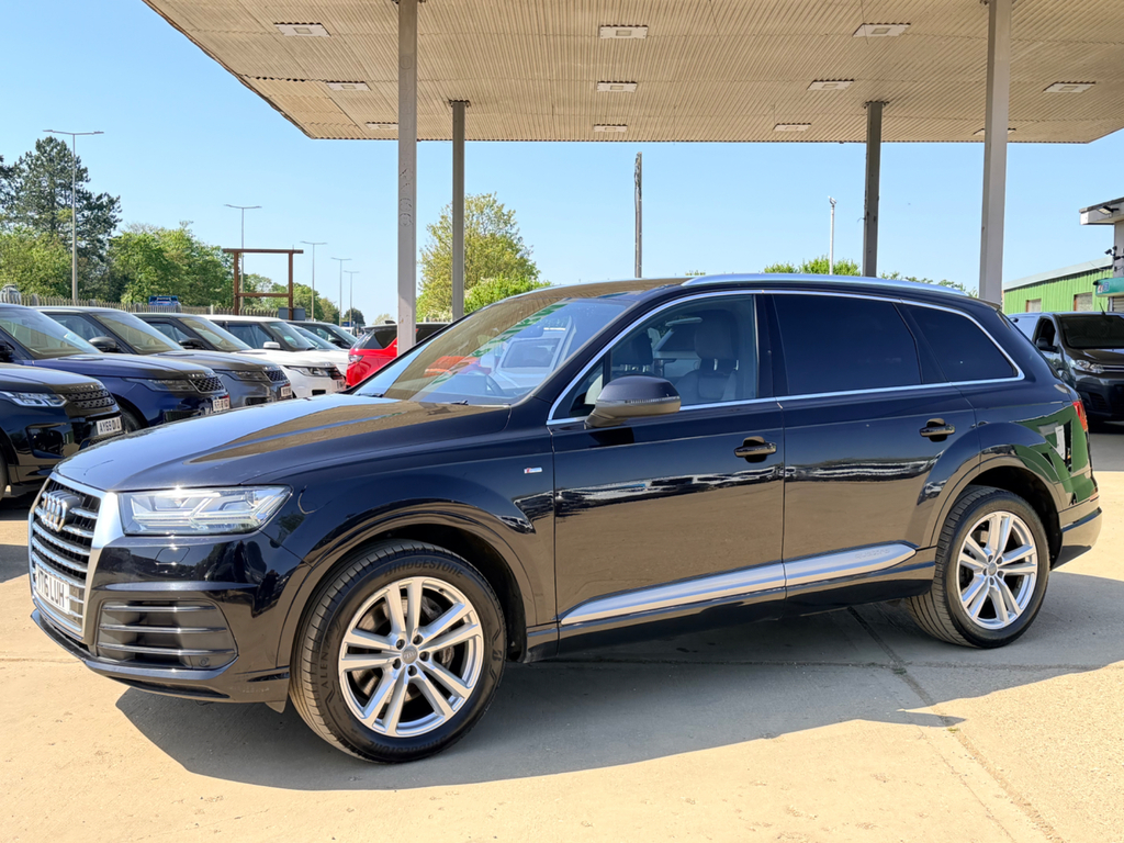 Audi Q7 3.0 Tdi V6 S Line Suv Tiptronic Quattro Black