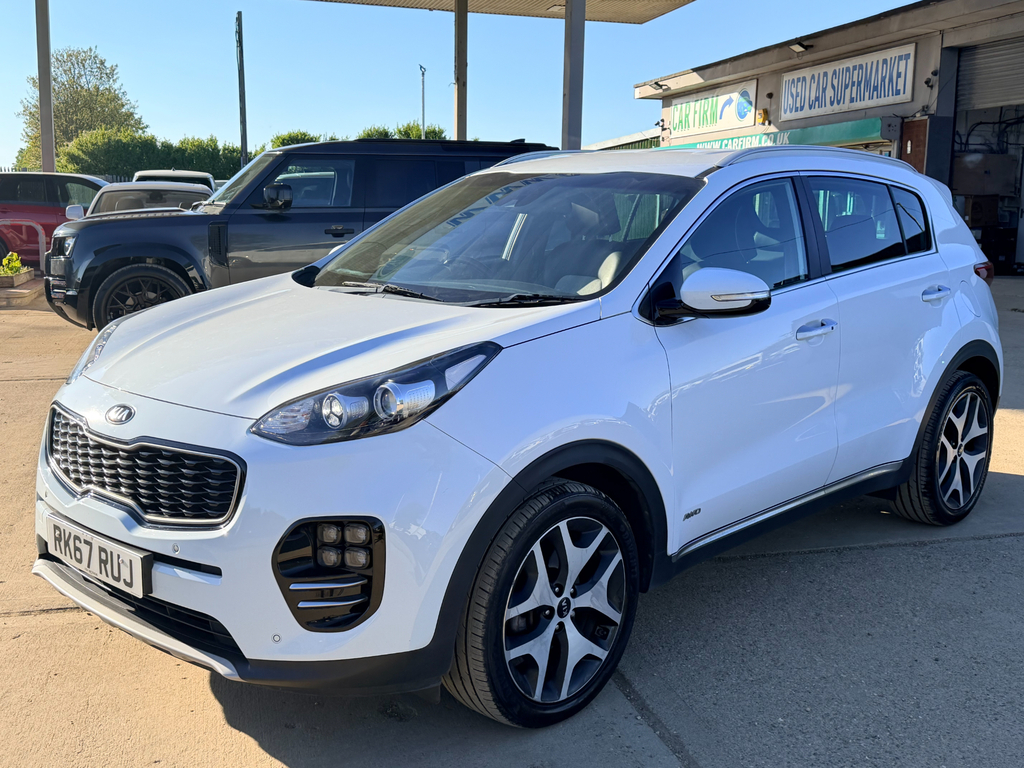 Kia Sportage 2.0 Crdi Gt-line Suv Awd Euro 6 White