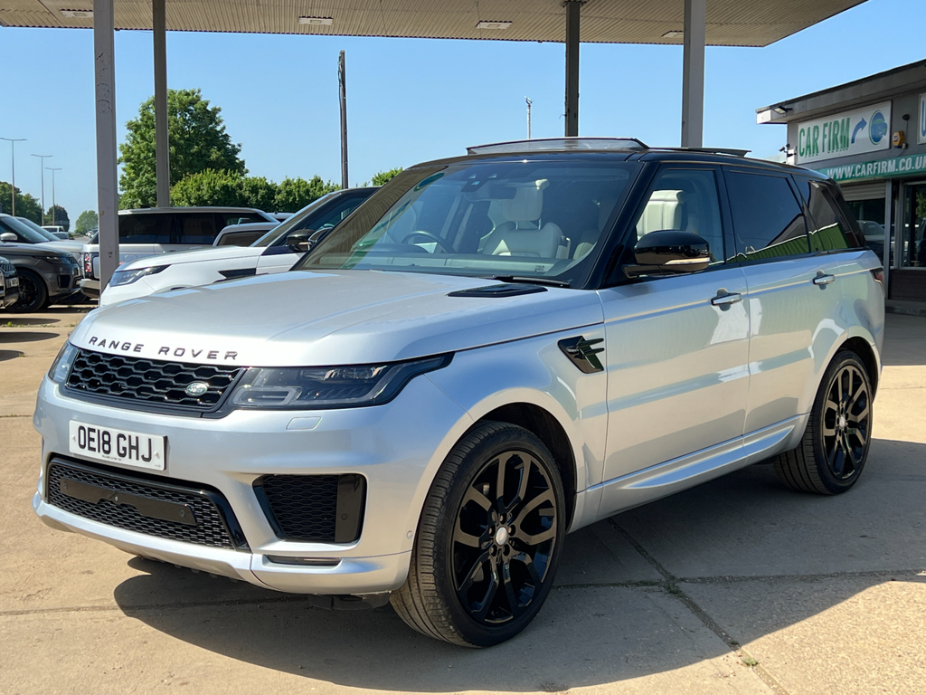 Land Rover Range Rover Sport 3.0 Sd V6 Dynamic Suv Aut OE18GHJ Silver #6