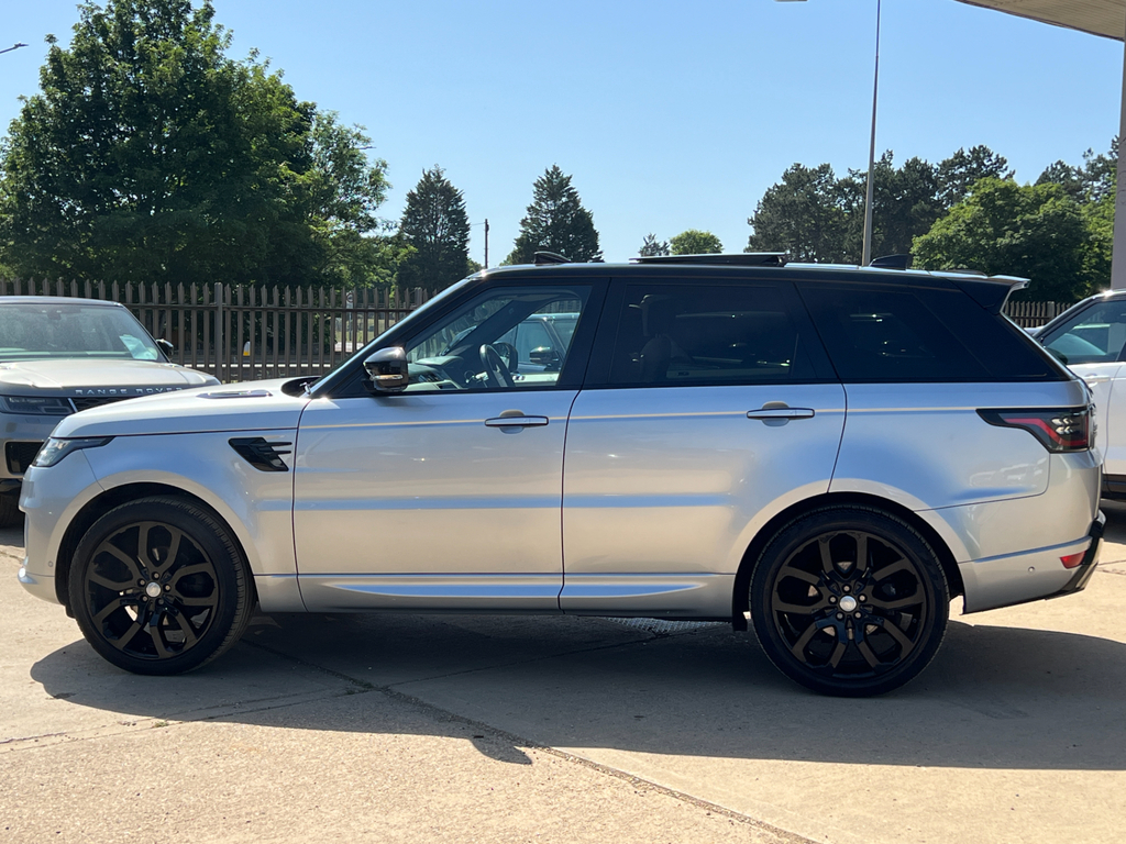 Land Rover Range Rover Sport 3.0 Sd V6 Dynamic Suv Aut OE18GHJ Silver #5