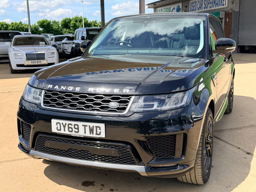 Land Rover Range Rover Sport 3.0 Sd V6 Hse Suv 4Wd Euro 6 Ss OY69TWD Black #6