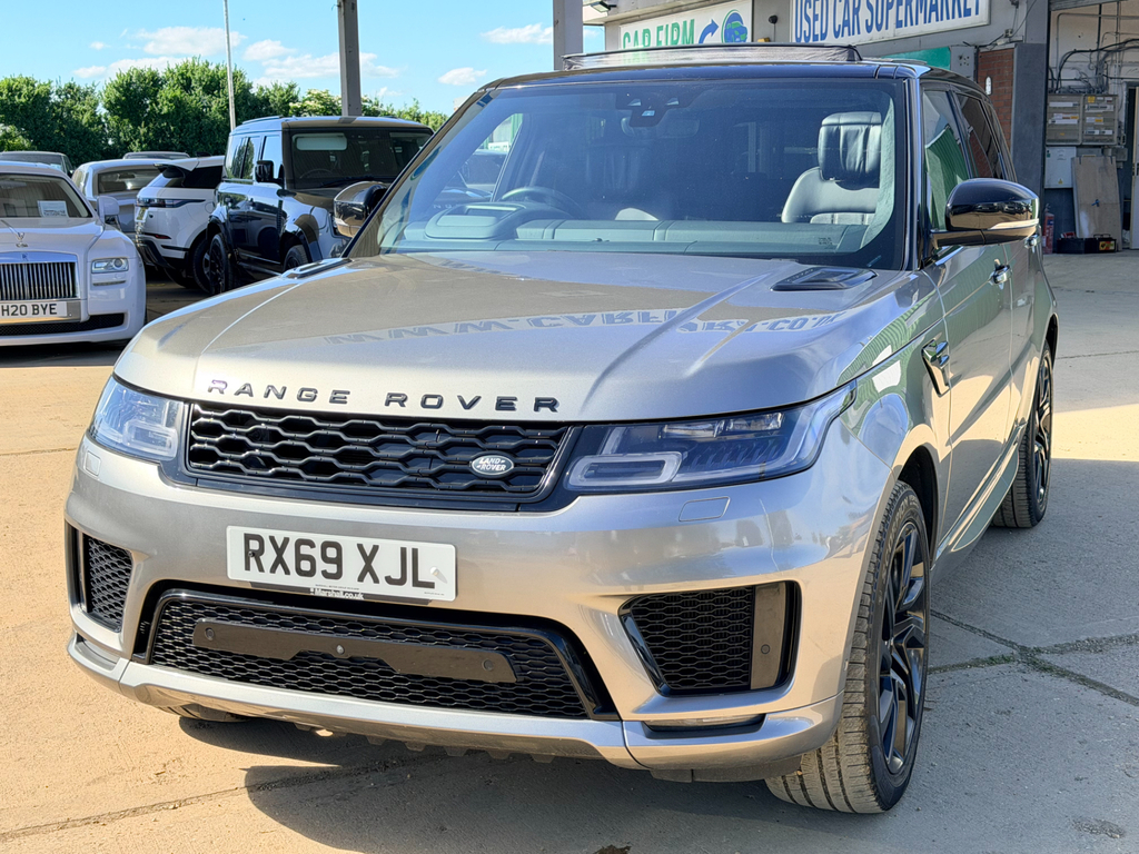 Land Rover Range Rover Sport 2.0 P400e 13.1Kwh Gpf Dynamic Suv RX69XJL Silver #2