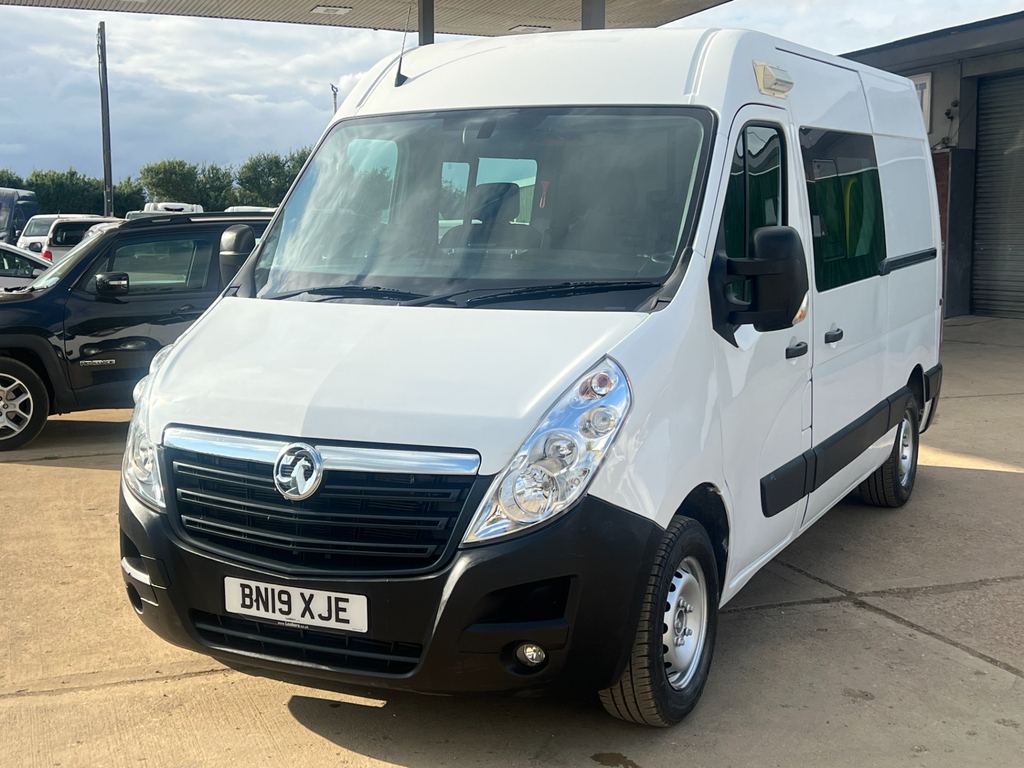 Vauxhall Movano 2.3 Cdti 3500 Panel Van Fwd L2 H BN19XJE White #6