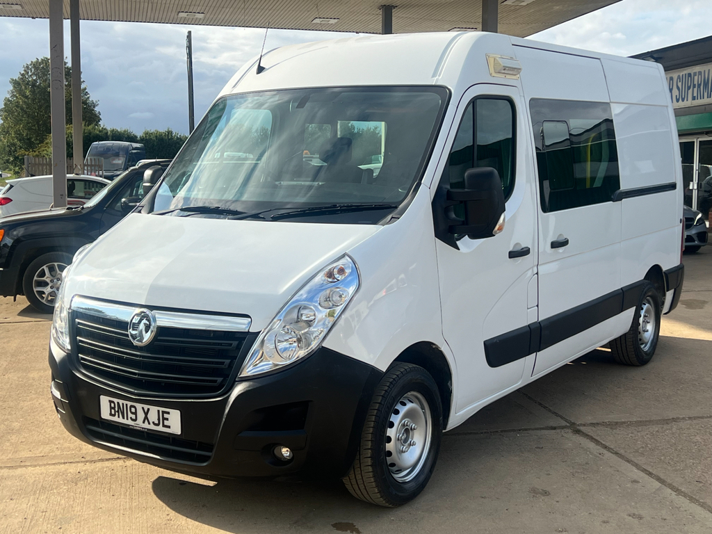 Vauxhall Movano 2.3 Cdti 3500 Panel Van Fwd L2 H BN19XJE White #5