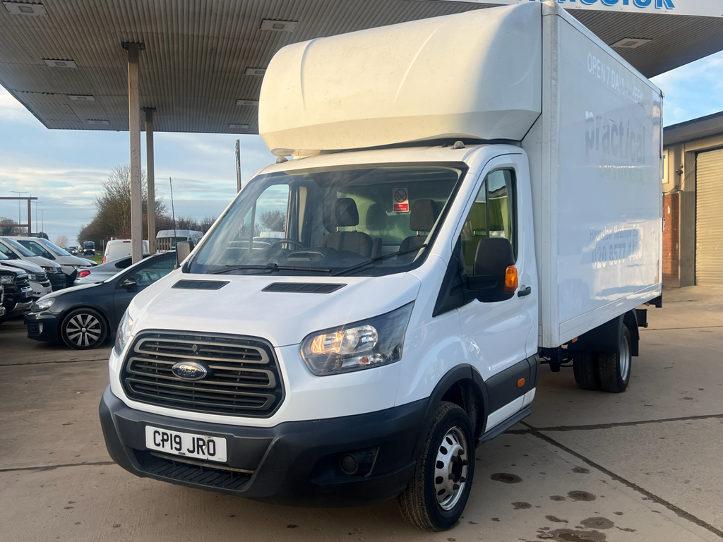 Ford Transit Custom 2.0 350 Ecoblue Chassis Cab Rwd CP19JRO White #5