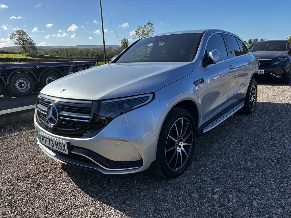 Mercedes-Benz EQC Eqc 400 300Kw Amg Line Edition 80Kwh Silver