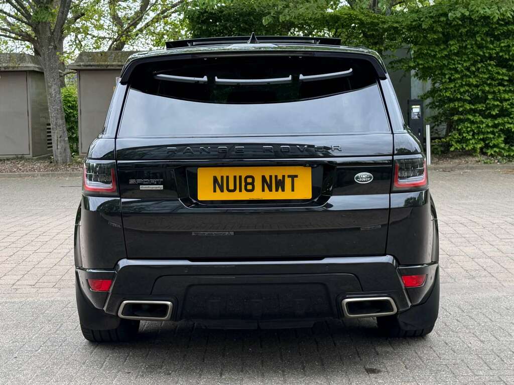 Land Rover Range Rover Sport 3.0 Range Rover Sport Dynamic Sdv6 A NU18NWT Black #6
