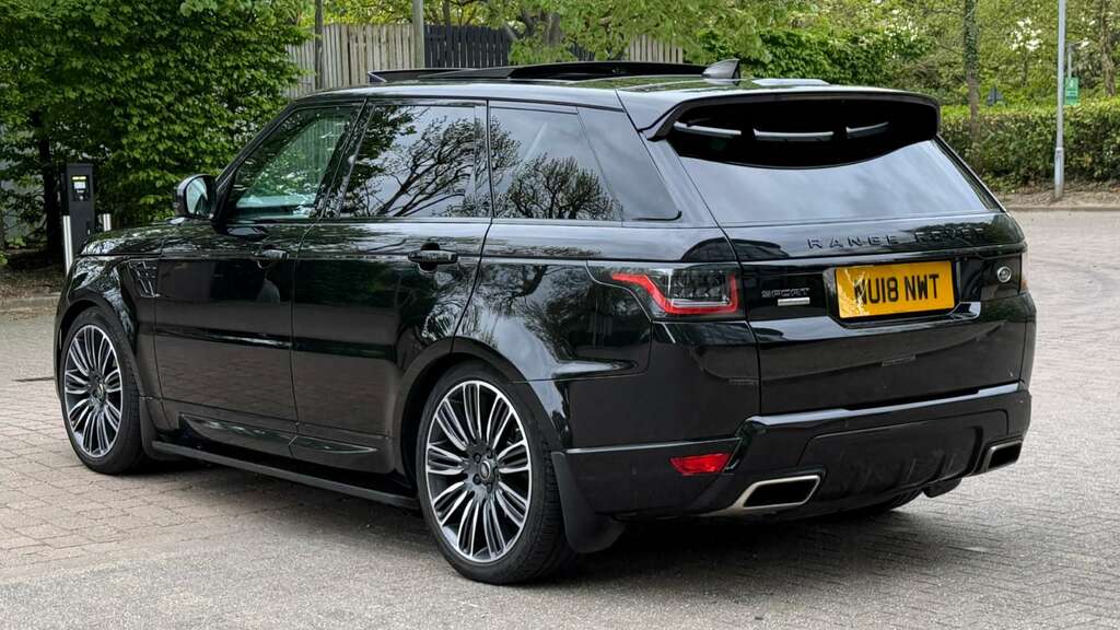 Land Rover Range Rover Sport 3.0 Range Rover Sport Dynamic Sdv6 A NU18NWT Black #5