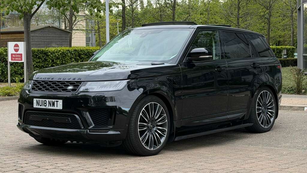 Land Rover Range Rover Sport 3.0 Range Rover Sport Dynamic Sdv6 A NU18NWT Black #4