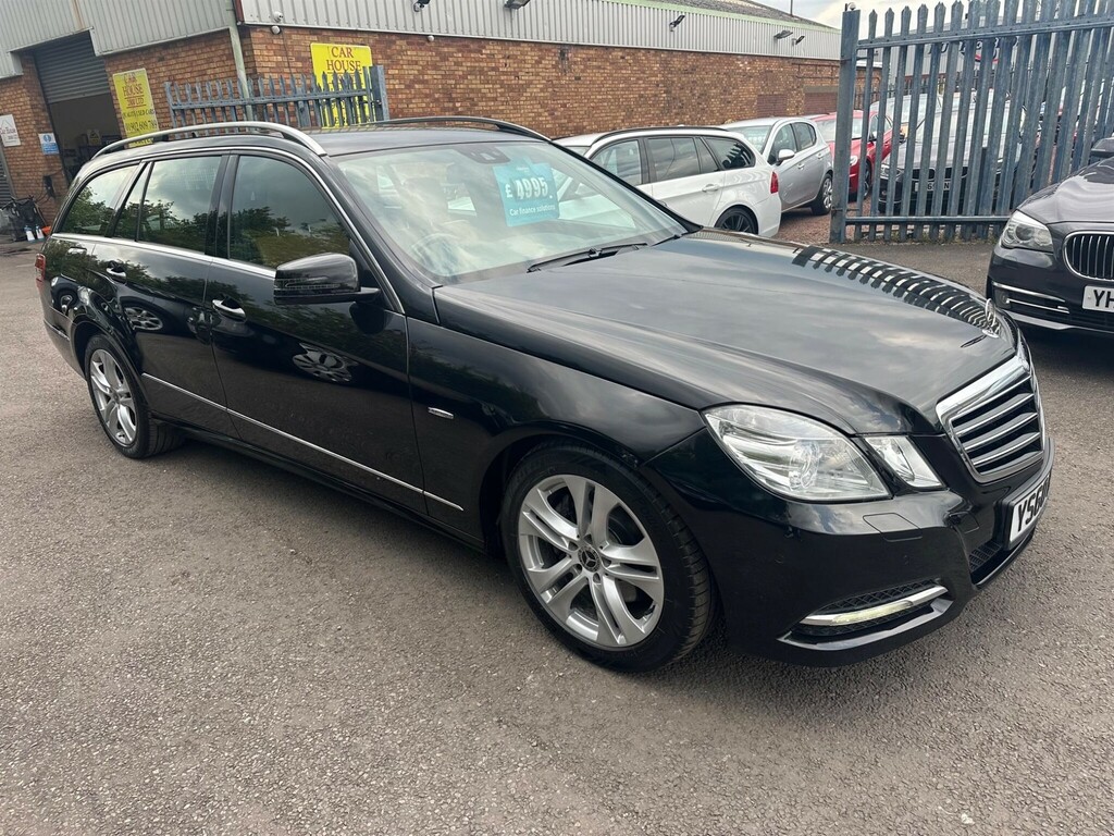 Mercedes-Benz E Class 2.1 Cdi Blueefficiency Avantgarde Tiptronic Euro 5 Black