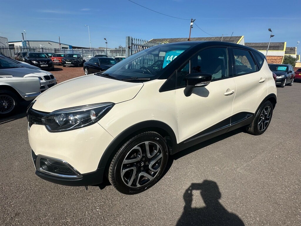 Renault Captur 1.5 Dci Energy Dynamique Medianav Euro 5 Ss BF64XEM White #2
