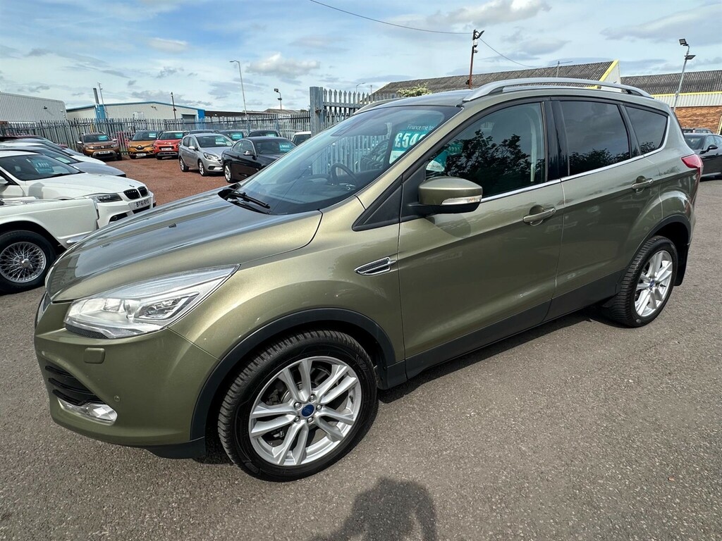 Ford Kuga 2.0 Tdci Titanium X Awd Euro 5 CV13NHL Green #4