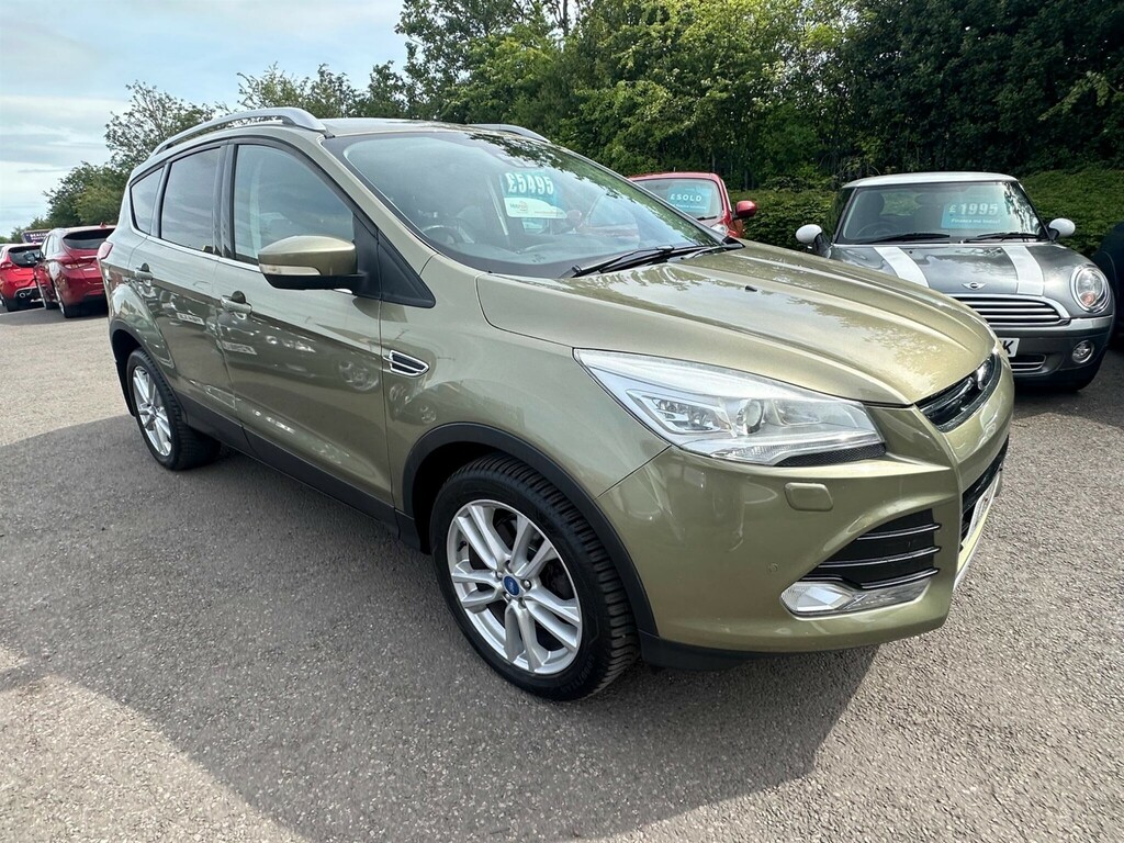 Ford Kuga 2.0 Tdci Titanium X Awd Euro 5 CV13NHL Green #3